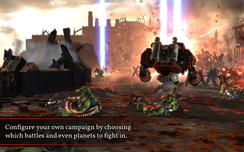 warhammer 40k: dawn of war ii iphone screenshot 4