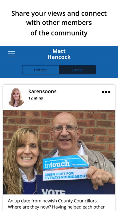 Matt Hancock MP screenshot 2