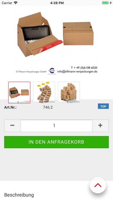 Tillmann Verpackungen® screenshot 3