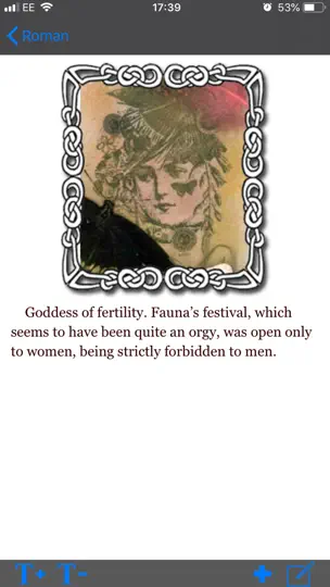 Screenshot von Pagan Deities auf dem iPhone 3