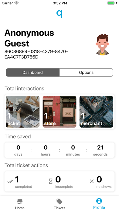 TimeFree QMobile Screenshot