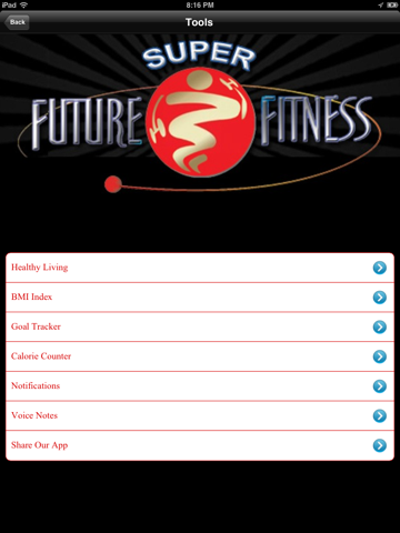 Super Future Fitness HD screenshot 3