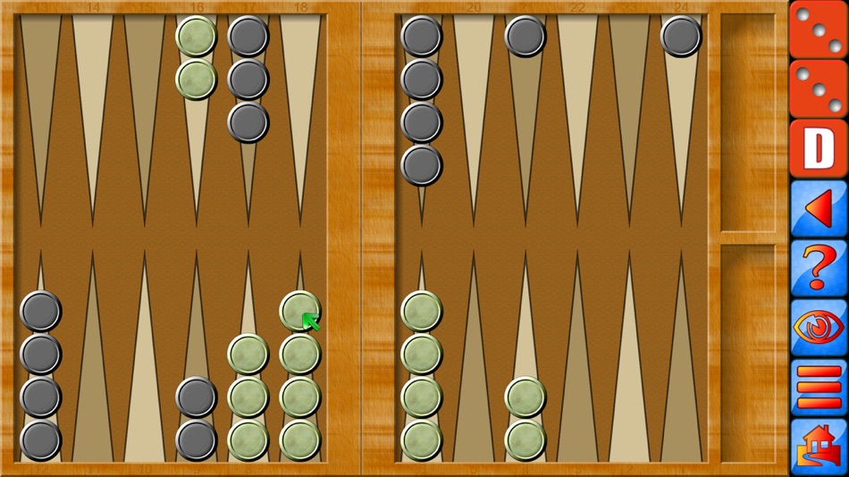 #4. Backgammon V+, fun dice game (iOS) 由: ZingMagic Limited