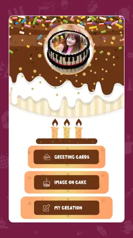 Game screenshot Photo Name On Birthday Cake mod apk
