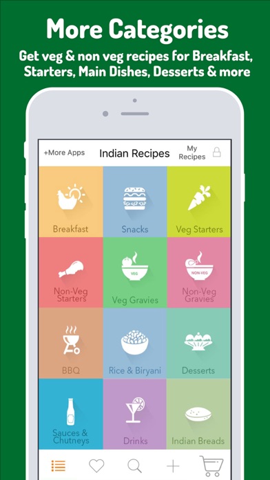 Popular Indian Recipes Screenshot