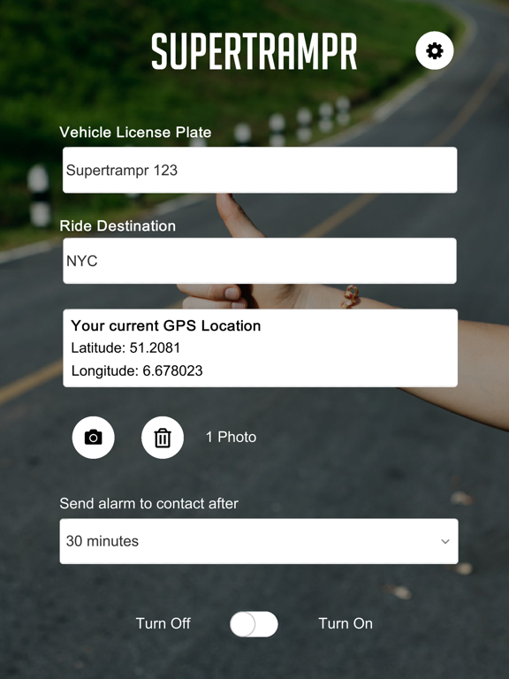 Screenshot #4 pour Supertrampr - hitchhike safer