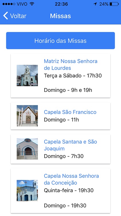 Paróquia Nossa Senhora Lourdes screenshot-4