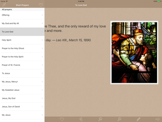 Screenshot #5 for Catholic Short Prayers