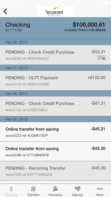 Securant Bank & Trust Mobile screenshot-3