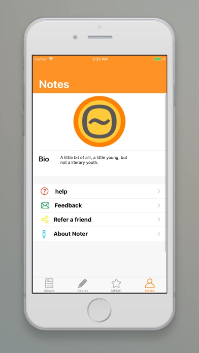NOTESE -  A simple Notebook screenshot 3