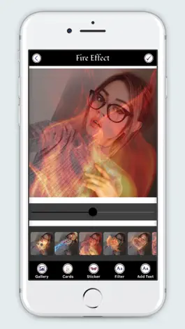 Game screenshot Fire Effect Photo Editor apk