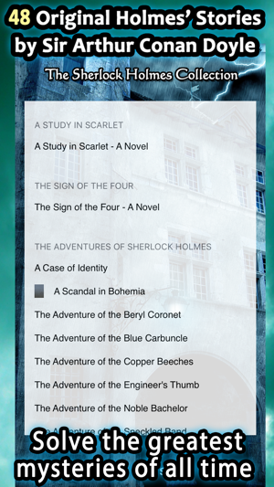 ‎Sherlock Holmes Collection Sir Arthur Conan Doyle Screenshot