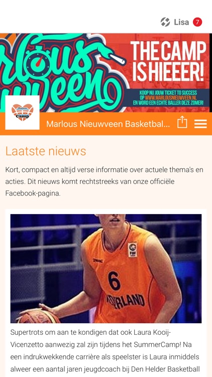 Marlous Nieuwveen Basketball