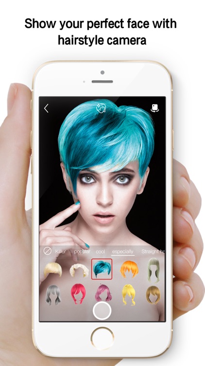 Instant HairStyles Camera screenshot-4