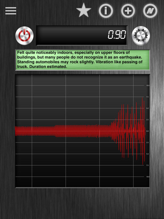 Screenshot #6 pour The Best Vibration Meter