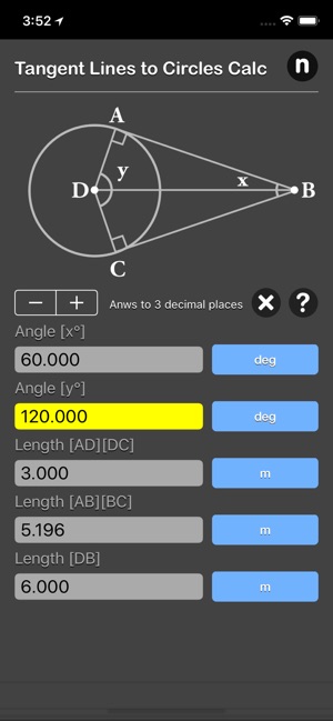 Tangent Lines to Circles Calc(圖2)-速報App
