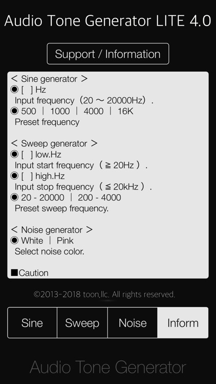 Audio Tone Generator Lite screenshot-6