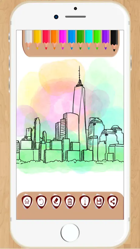Draw and Color to make notes