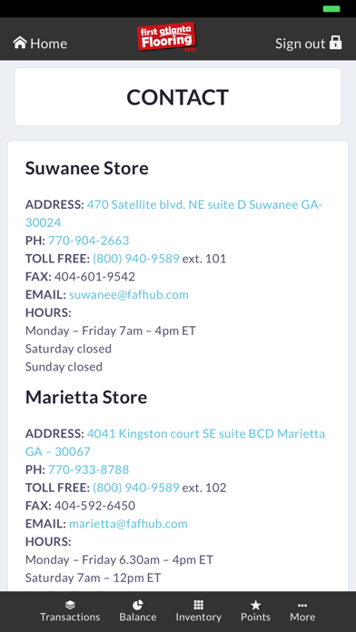 FAF Mobile App iPhone screenshot 6 - Business app