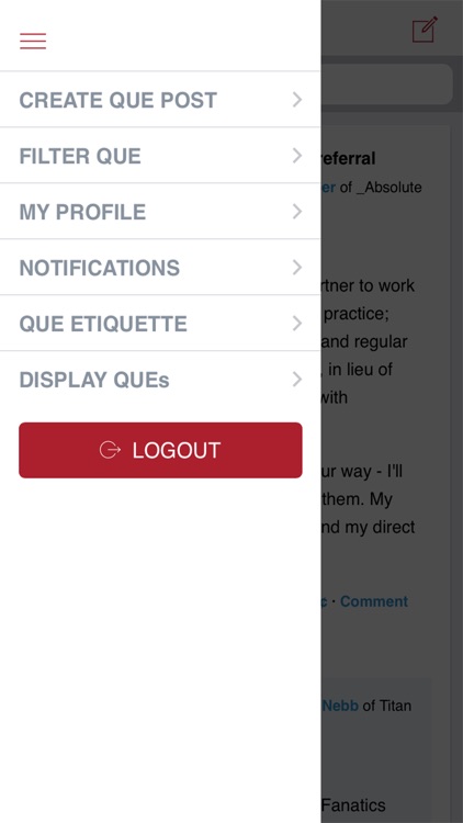 Dashboard QUE screenshot-3
