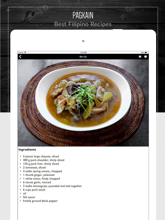 Screenshot #5 for Pagkain - Filipino Recipes
