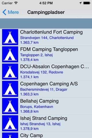 Campgrounds Finder screenshot 2