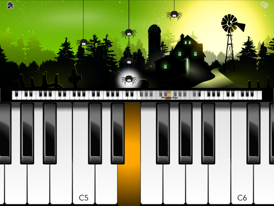 Halloween Piano! iPad screenshot
