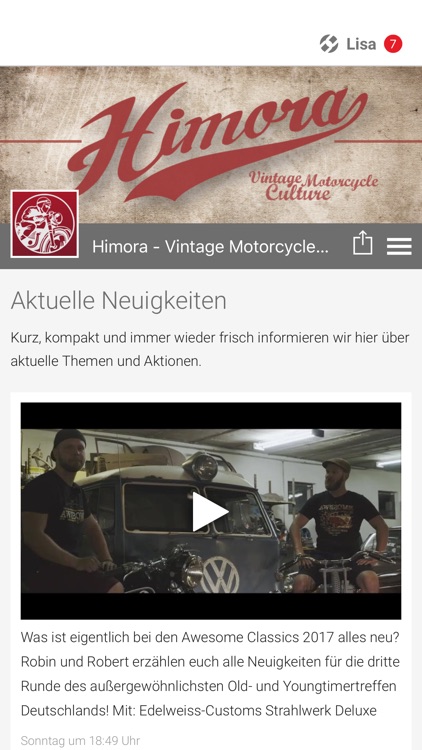 Vintage Motorcycle Culture