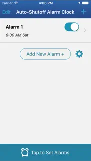 auto-shutoff alarm clock iphone screenshot 4