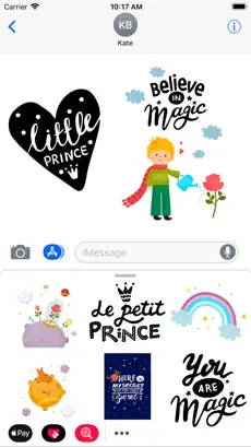 Screenshot 2 The Little Prince Sticker Pack iphone