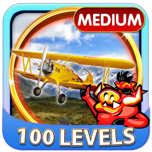 Airplane Crazy Hidden Objects icon