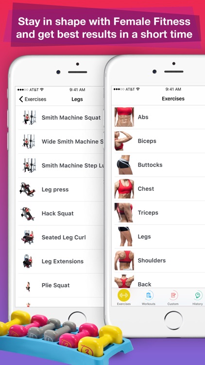 Female Fitness: Best Exercises