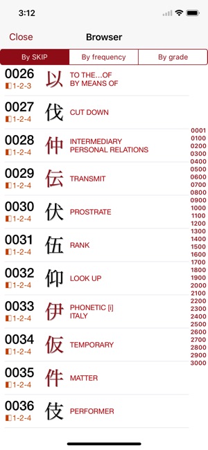 Kanji Learner's Dictionary(圖3)-速報App