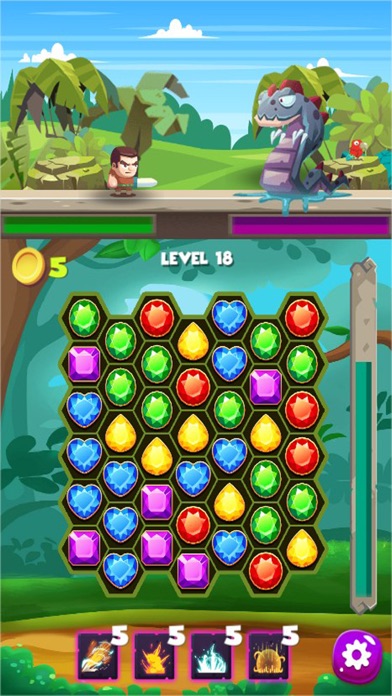 Hero Blaster : Jewel Match 3 screenshot 4