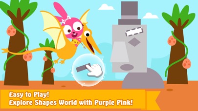 Purple Pink shapes and colors screenshot 2