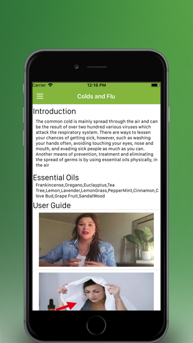 Essential oils Video Guides screenshot 2