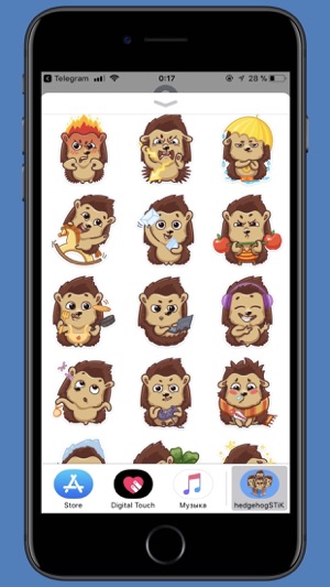 Hedgehog STiK Sticker Pack(圖3)-速報App
