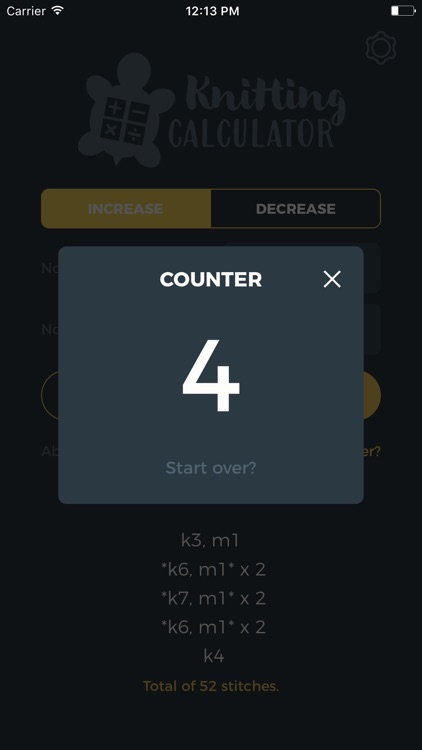 Knitting Calculator