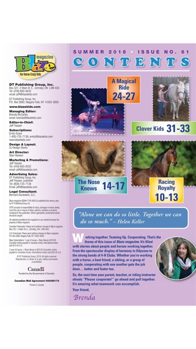 Blaze Magazine screenshot1
