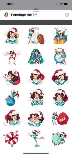 Penelope the Elf stickers pack(圖2)-速報App