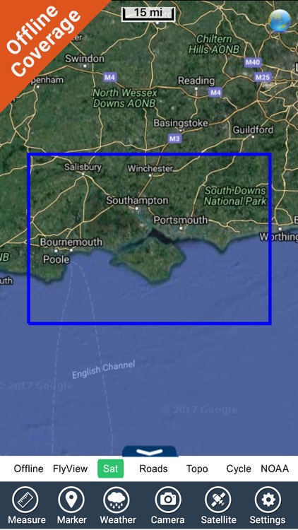 Marine: Solent - GPS Map Navigator screenshot-4