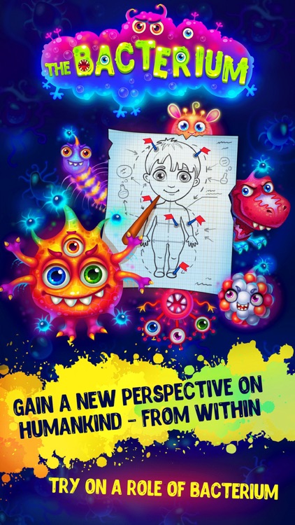 The Bacteria villain simulator