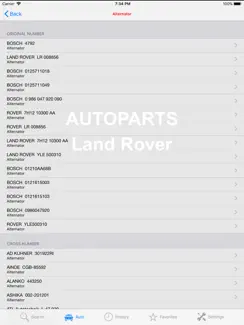 Autoparts for Land Rover iPad image 3