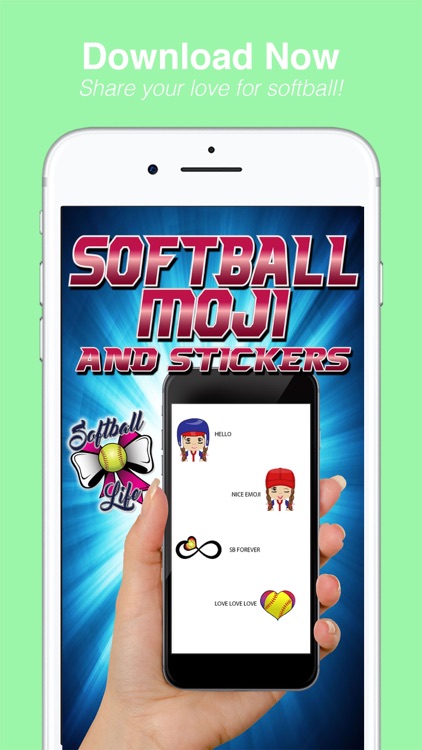 SoftballMoji and Stickers screenshot-4