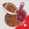 South Carolina Gamecocks Animated Selfie Stickers