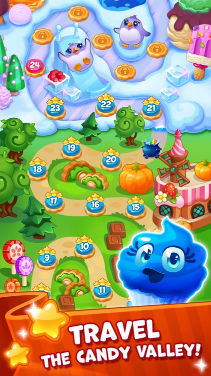 Candy Valley - Match 3 Puzzle screenshot-0