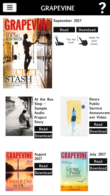 AA Grapevine Magazine