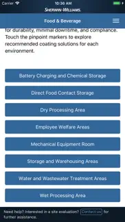 p&m coatings guide interactive iphone screenshot 2