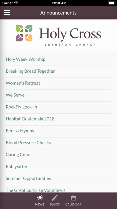 Holy Cross Lutheran Wheaton IL screenshot 3