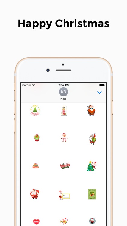 Santaclause Sticker App screenshot-3